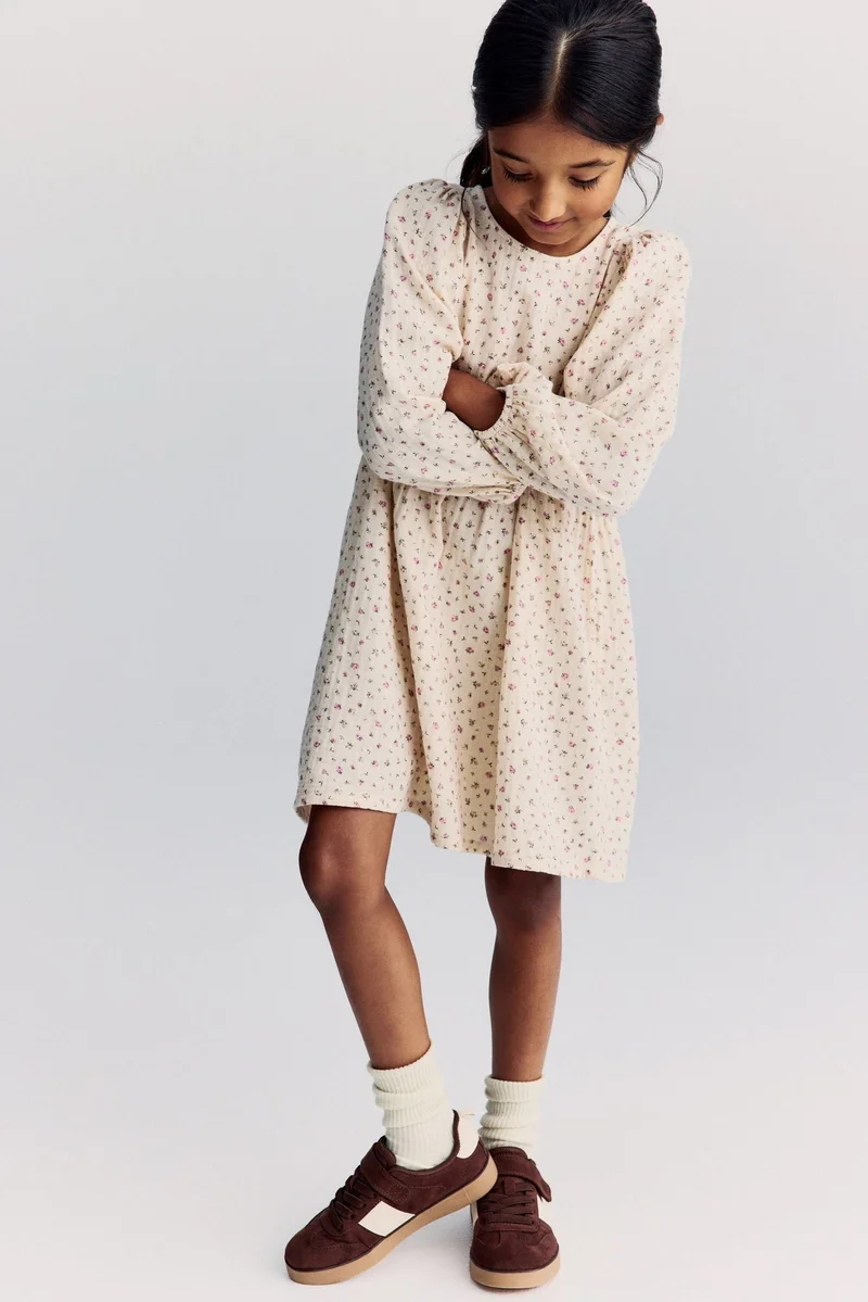 H&M Cotton muslin dress